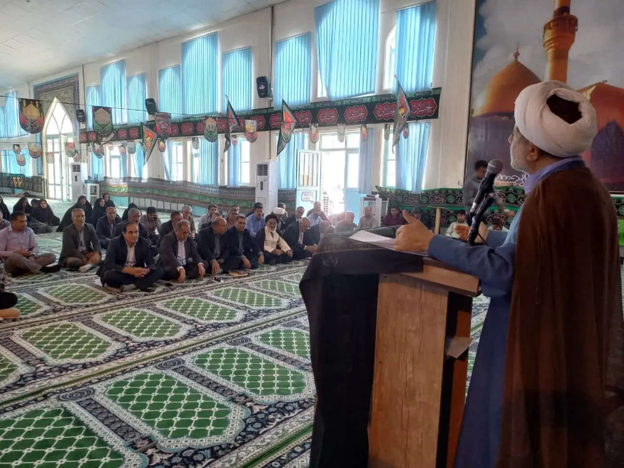 برگزاری جلسه شورای اقامه نماز اداره آموزش وپرورش شهرستان دنا