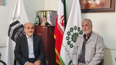دیدار مدیرکل مدیریت درمان تامین اجتماعی گلستان با مدیر ستاد اقامه نماز