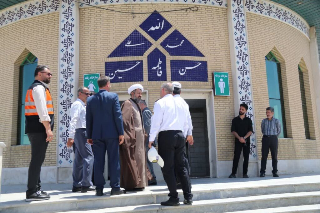افتتاح نمازخانه عوارضی آزادراه زنجان به تبریز