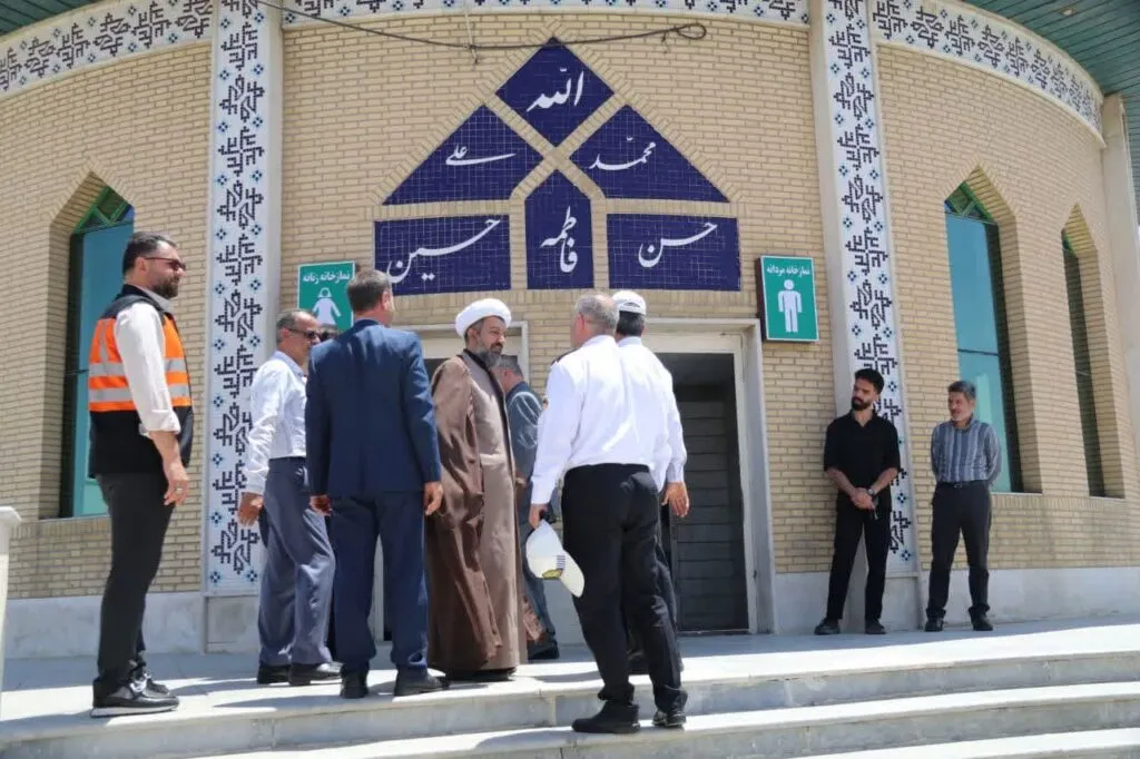 افتتاح نمازخانه عوارضی آزادراه زنجان به تبریز