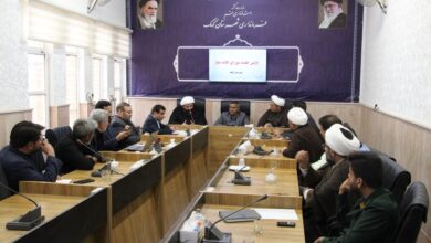 اولین جلسه شورای اقامه نماز شهرستان کهک برگزار شد