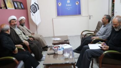 دیدار و گفتگوی مدیر ستاد اقامه نماز با مشاور امور روحانیت و ائمه جماعت استانداری زنجان