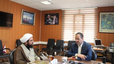 مدیر ستاد اقامه نماز استان با فرماندار شهرستان اراک دیدار کرد