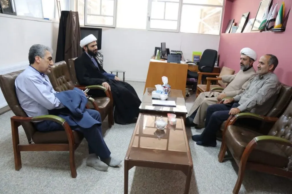 دیدار مدیر کل کانون پرورش فکری کودکان و نوجوانان زنجان با مدیر ستاد اقامه نماز