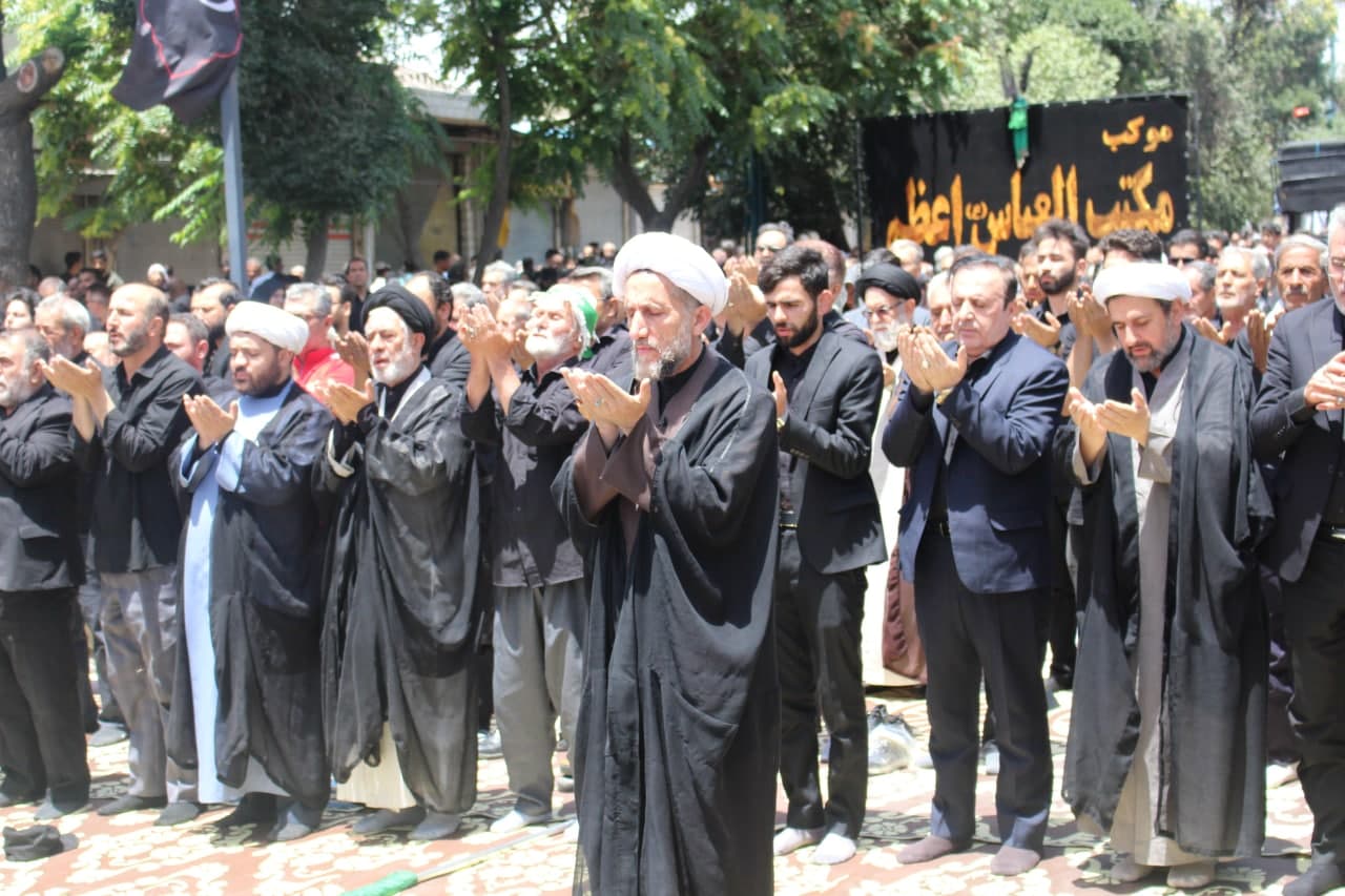نماز ظهر عاشورا در استان قزوین اقامه شد