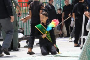 گزارش تصویری/ نماز ظهر تاسوعای حسینی در قم