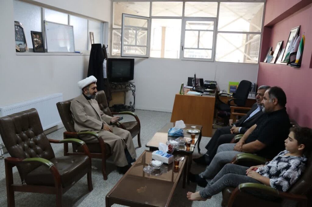 دیدار مدیر ستاد اقامه نماز با مدیرعامل شرکت تبلیغاتی کان