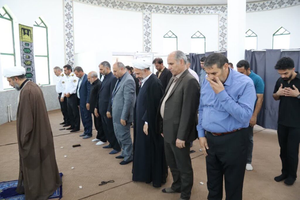 افتتاح نمازخانه عوارضی آزادراه زنجان به تبریز