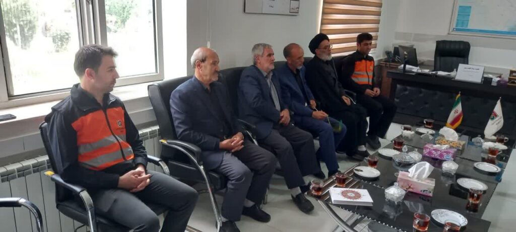جلسه شورای اقامه نماز اداره راهداری و حمل و نقل جاده‌ای شهرستان خدابنده برگزار شد