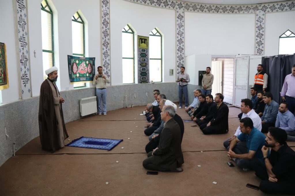 افتتاح نمازخانه عوارضی آزادراه زنجان به تبریز
