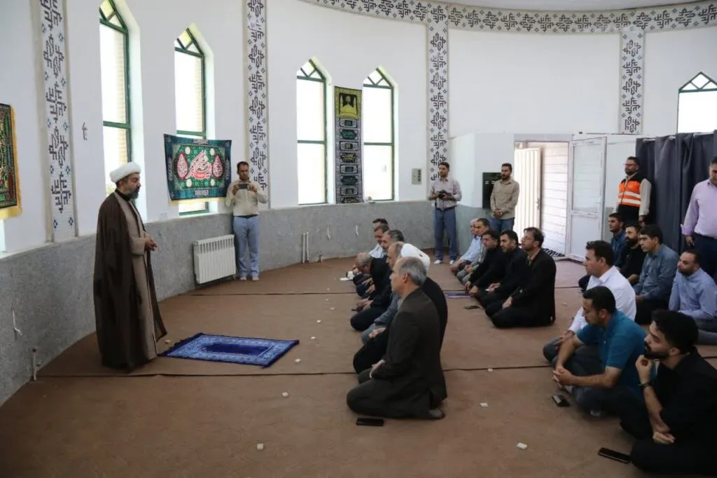 افتتاح نمازخانه عوارضی آزادراه زنجان به تبریز