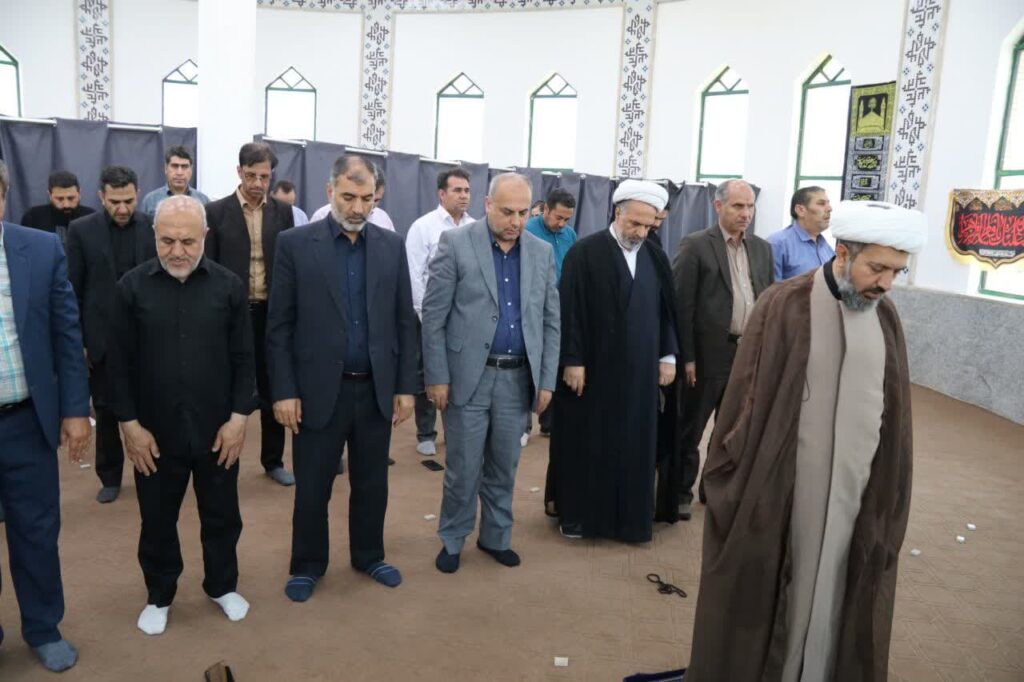 افتتاح نمازخانه عوارضی آزادراه زنجان به تبریز
