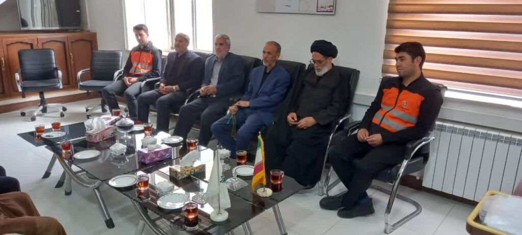 جلسه شورای اقامه نماز اداره راهداری و حمل و نقل جاده‌ای شهرستان خدابنده برگزار شد
