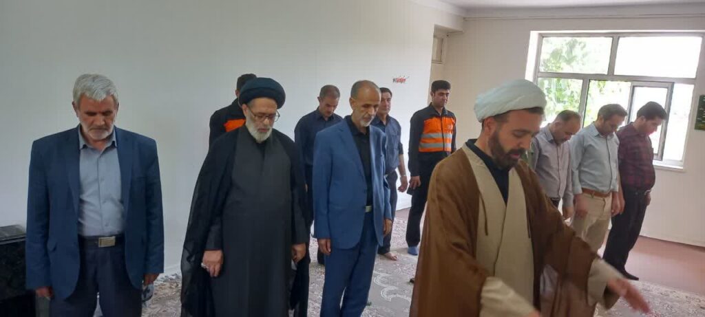جلسه شورای اقامه نماز اداره راهداری و حمل و نقل جاده‌ای شهرستان خدابنده برگزار شد