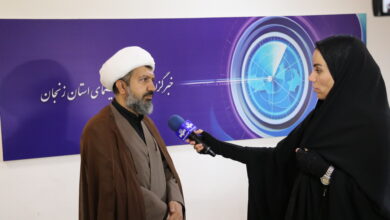 گفتگوی مدیر ستاد اقامه نماز با صدا و سیمای مرکز زنجان در روز تاسوعای حسینی