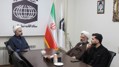 مسئول نهاد مقام معظم رهبری در دانشگاه فرهنگیان با مدیر ستاد اقامه نماز البرز دیدار کرد