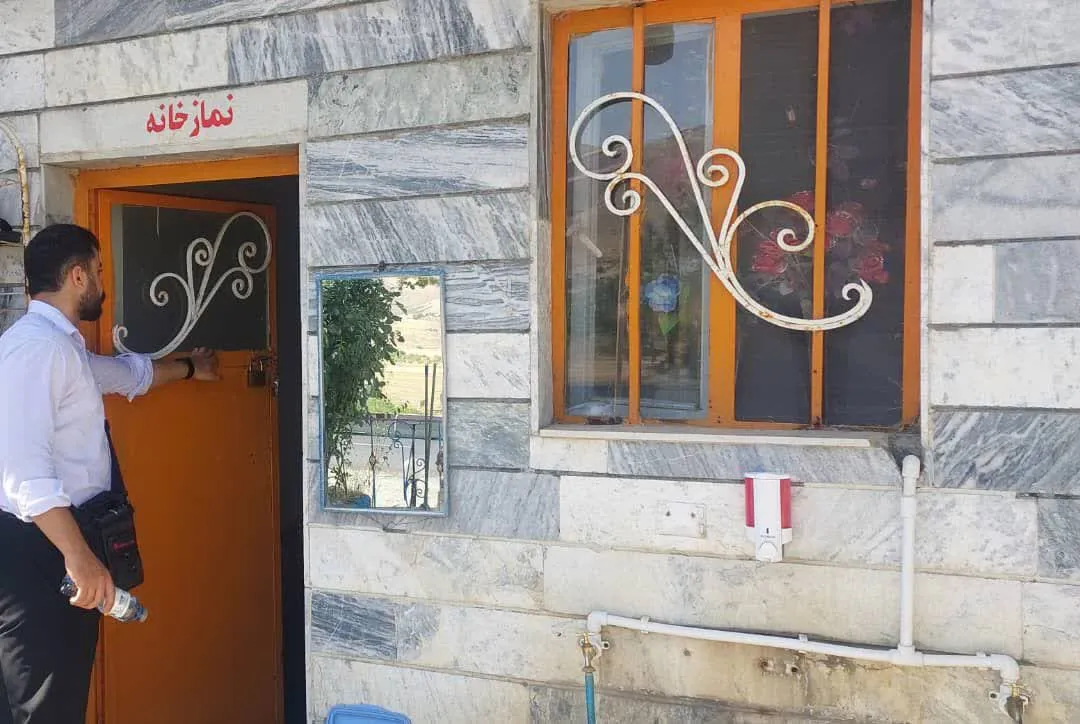 از نمازخانه های بین راهی محور سنندج به کامیاران بازدید شد