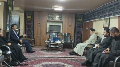 دیدار مدیر ستاد اقامه نماز و مدیرکل راهداری استان همدان در آستانه اربعین