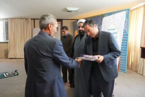 مراسم تجلیل از فعالین نماز استانداری آذربایجان غربی