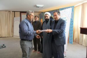 مراسم تجلیل از فعالین نماز استانداری آذربایجان غربی