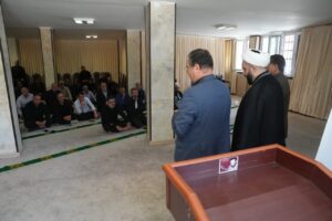 مراسم تجلیل از فعالین نماز استانداری آذربایجان غربی