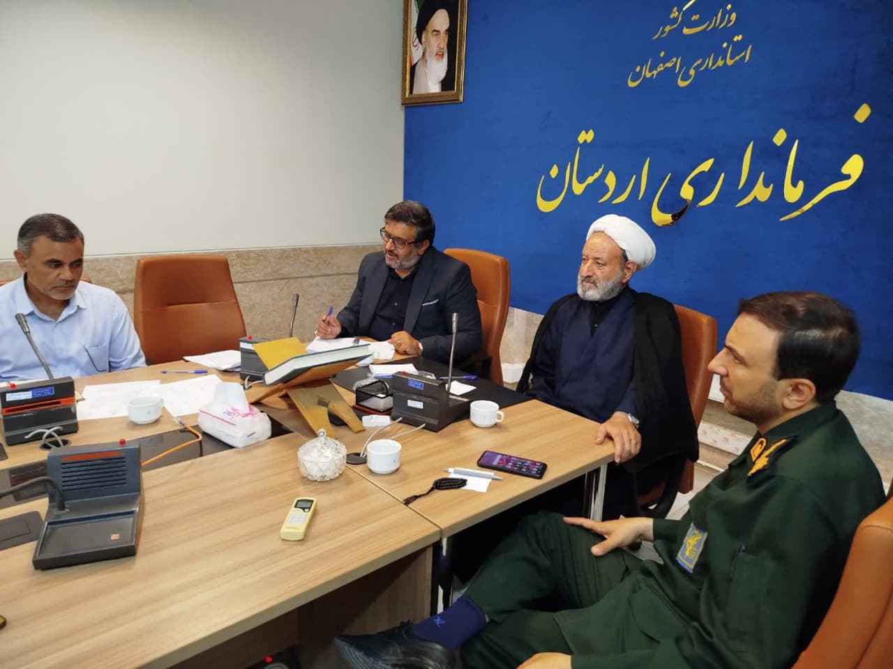 دومین جلسه شورای اقامه نماز شهرستان اردستان اصفهان