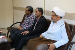 دیدار مدیر ستاد اقامه نماز با پدر پاسدار شهید محمدجواد عسگری اصفهان