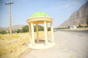 استقرار سکوی نماز در لرستان