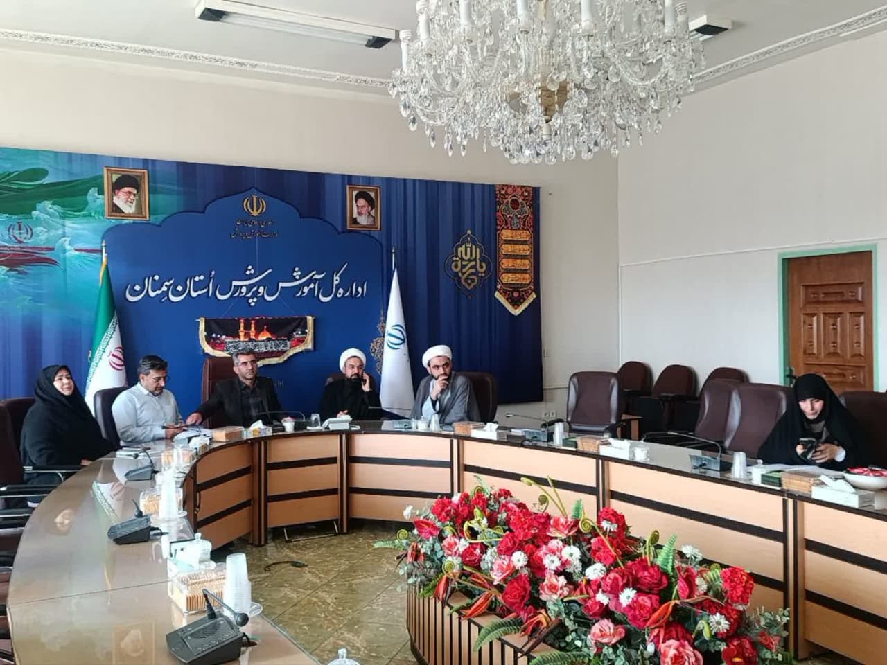 نشست اقامه نماز آموزش و پرورش با مشارکت فعال استان سمنان برگزار شد