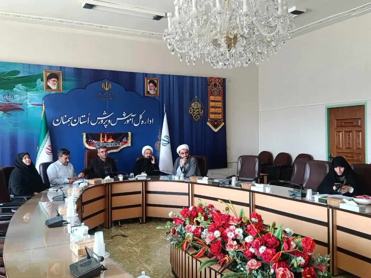 نشست اقامه نماز آموزش و پرورش با مشارکت فعال استان سمنان برگزار شد
