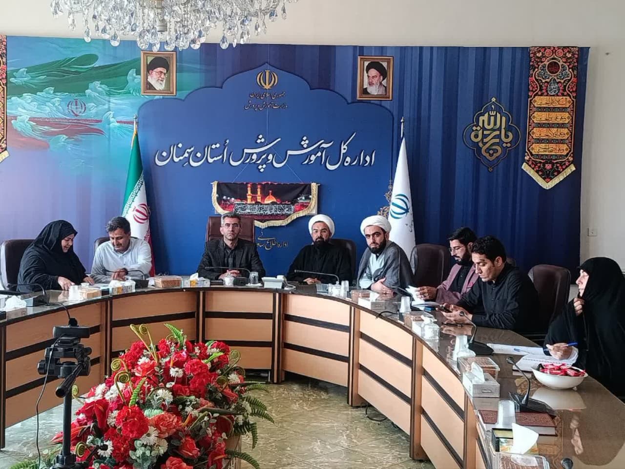 نشست اقامه نماز آموزش و پرورش با مشارکت فعال استان سمنان برگزار شد