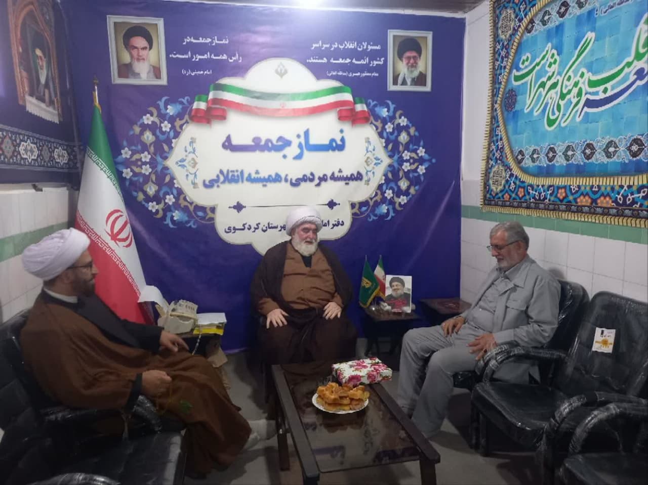 دیدار مدیر ستاد اقامه نماز گلستان با امام جمعه جدید شهرستان کردکوی