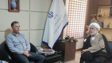 دیدار مدیر ستاد اقامه نماز استان با رئیس سازمان برنامه و بودجه استان