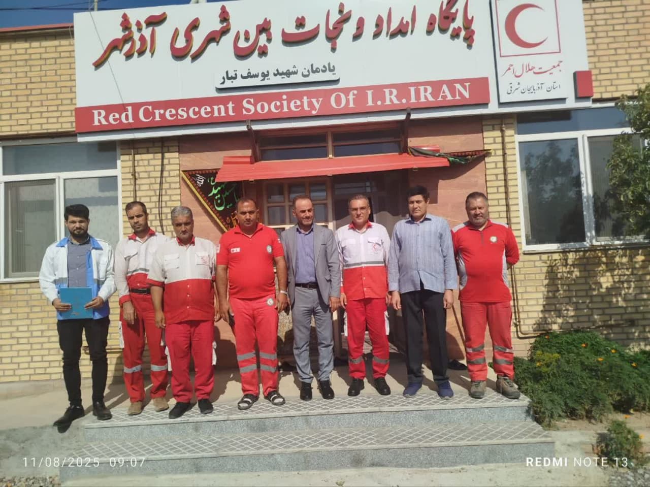 بازدید از نماز خانه های بین راهی شهرستان آذرشهر