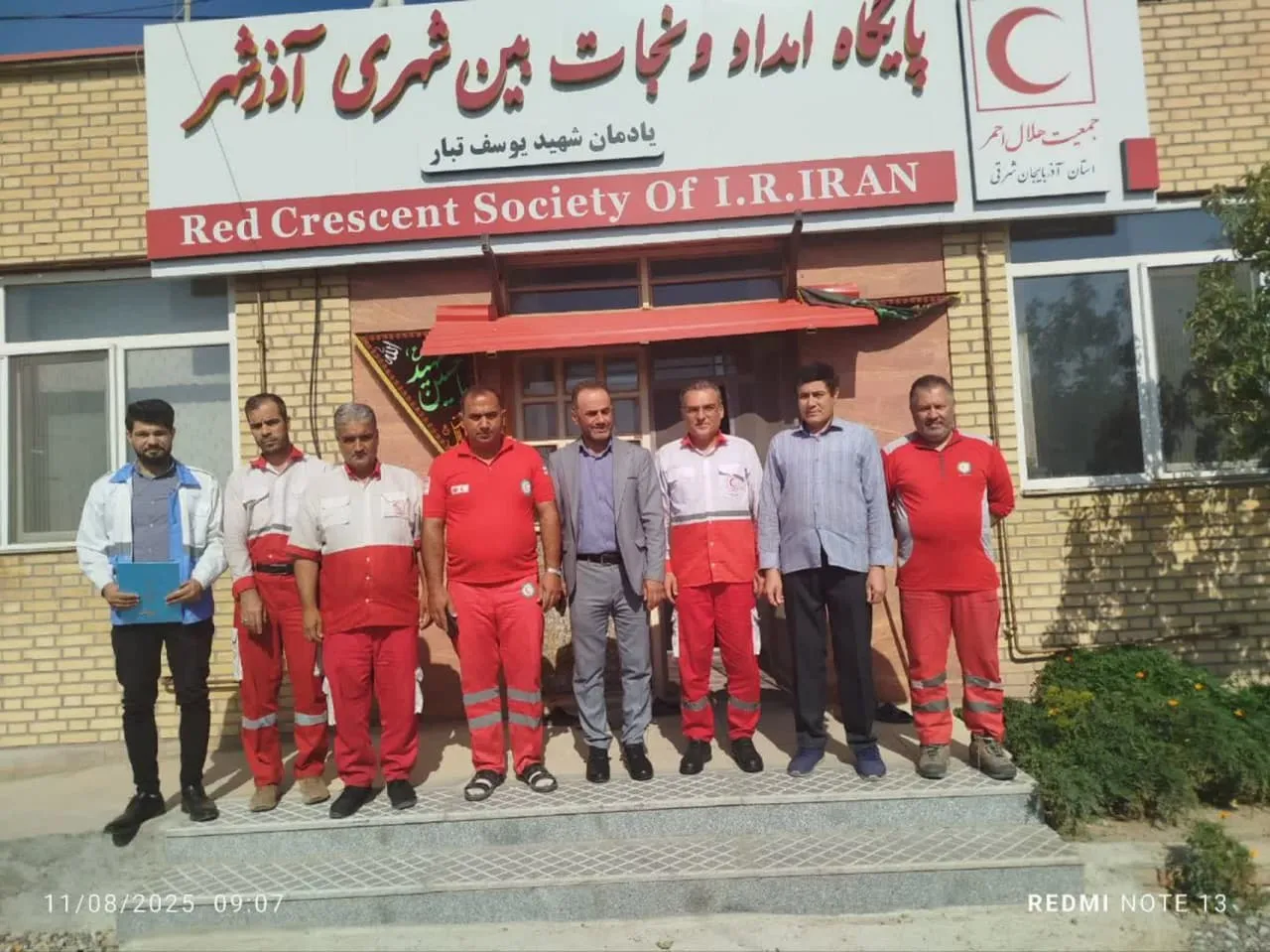 بازدید از نماز خانه های بین راهی شهرستان آذرشهر