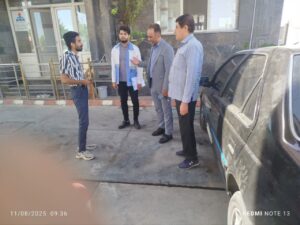 بازدید از نماز خانه های بین راهی شهرستان آذرشهر
