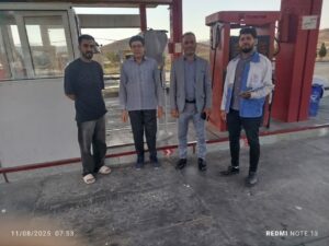 بازدید از نماز خانه های بین راهی شهرستان آذرشهر