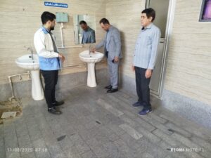 بازدید از نماز خانه های بین راهی شهرستان آذرشهر