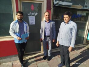 بازدید از نماز خانه های بین راهی شهرستان آذرشهر