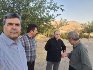 بازدید از نمازخانه های بین راهی شهرستان مراغه