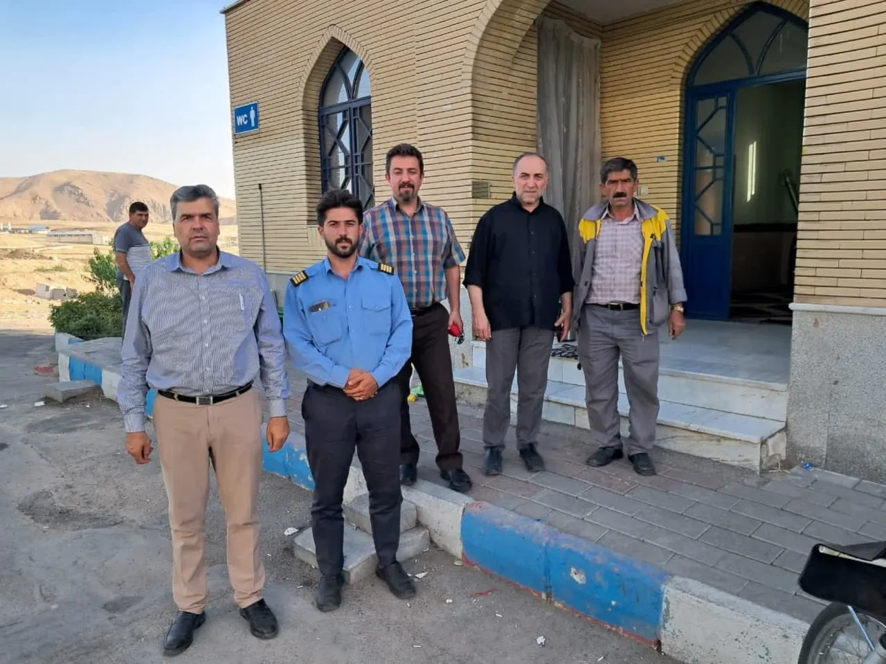 بازدید از نمازخانه های بین راهی شهرستان مراغه