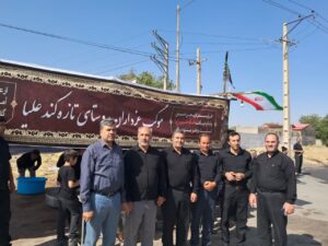 بازدید از نمازخانه های بین راهی شهرستان مراغه