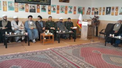 نشست هماهنگی برنامه‌های دهه فرهنگی معارف نماز و مسجد خدابنده برگزار شد