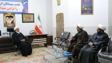 دیدار مدیر ستاد اقامه نماز استان قم با امام جمعه جعفرآباد به مناسبت روز جهانی مسجد