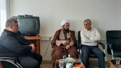 مدیر ستاد اقامه نماز با مدیر کل دفتر امور اجتماعی و فرهنگی استانداری مرکزی دیدار کرد