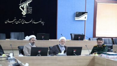 دیدار مدیر ستاد اقامه نماز زنجان با فرمانده جدید سپاه انصار المهدی