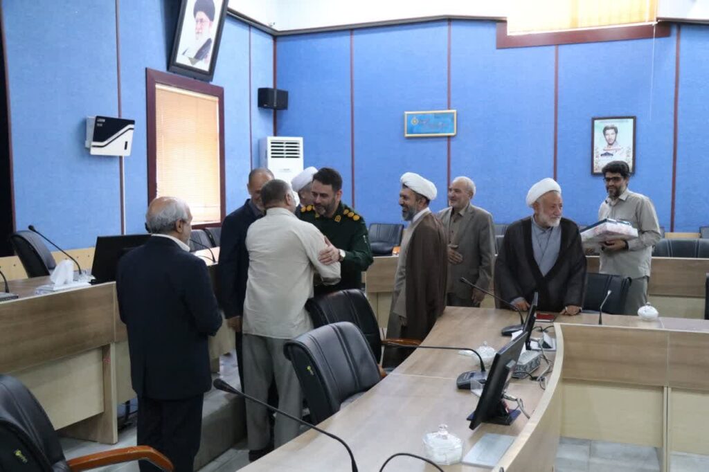 دیدار مدیر ستاد اقامه نماز زنجان با فرمانده جدید سپاه انصار المهدی