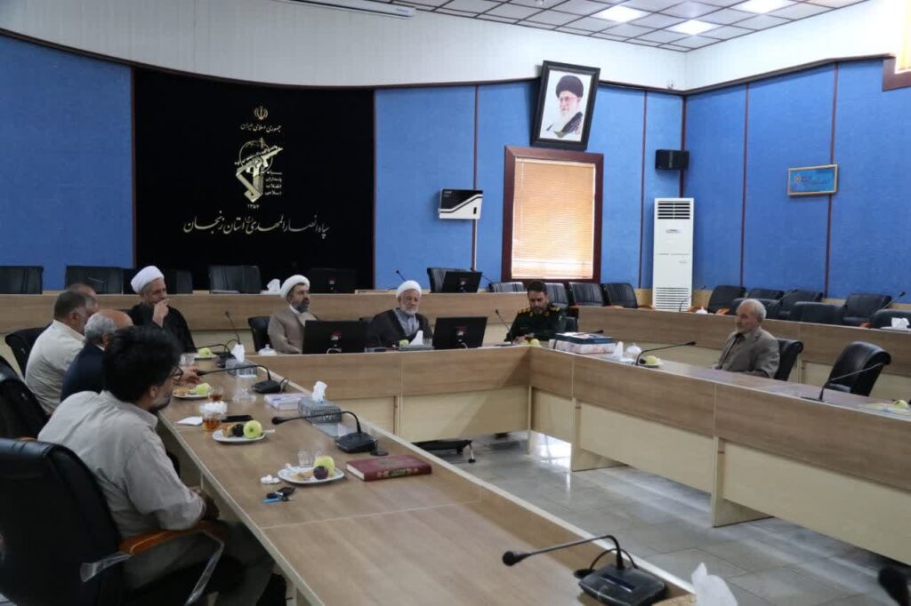 دیدار مدیر ستاد اقامه نماز زنجان با فرمانده جدید سپاه انصار المهدی