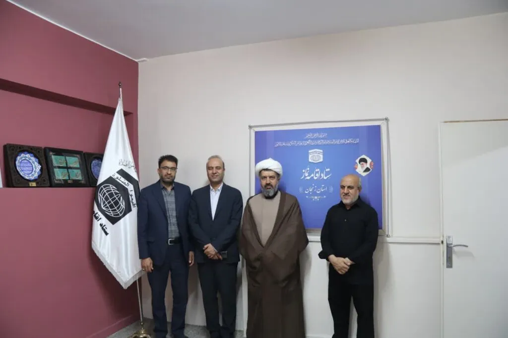 دیدار مدیر ستاد اقامه نماز با رئیس اتاق بازرگانی زنجان
