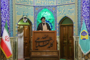 سخنرانی مدیر ستاداقامه نماز استان یزد پیش از خطبه های نماز جمعه به مناسبت دهه فرهنگی معارف نماز و مسجد